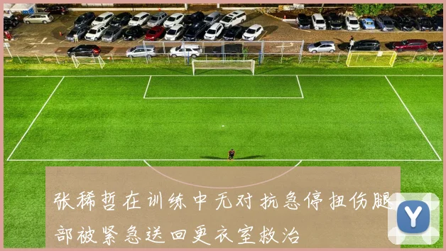 张稀哲在训练中无对抗急停扭伤腿部被紧急送回更衣室救治